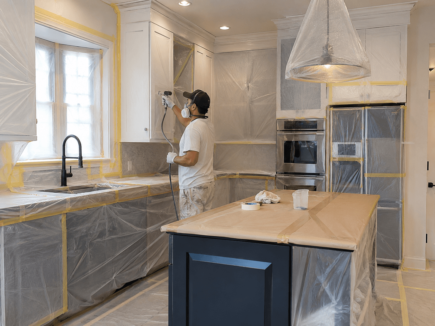 Cabinet refinishing